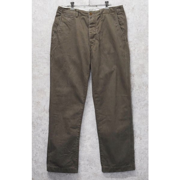 画像1: 【J.Crew】ジェイクルー【ブラウン】【コットンパンツ】【33ｘ32】 