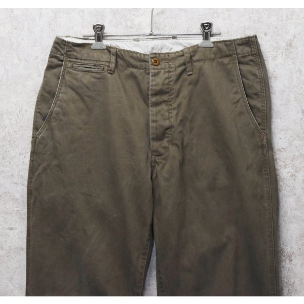 画像3: 【J.Crew】ジェイクルー【ブラウン】【コットンパンツ】【33ｘ32】 