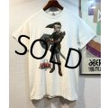 ビンテージ【DELTA】ゼルダの伝説 リンク トワイライトプリンセス【クリーム色】キャラクターTシャツ 【サイズM】 
