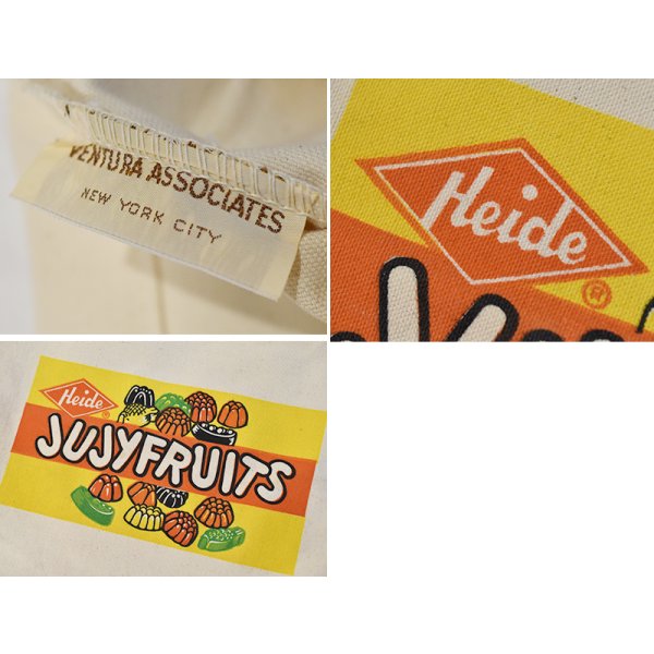 画像2: 【ビンテージ】【JUJYFRUITS】【生成り】【トートバッグ】 