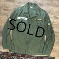 【60's】【米軍実物】【ビンテージ】【U.S.ARMY】【OG107】【ユーティリティシャツ】【サイズS】 