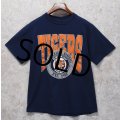  USA製 ビンテージ【MLB】【DETROIT TIGERS】デトロイト・タイガース【紺】Tシャツ【サイズL】 