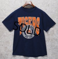  USA製 ビンテージ【MLB】【DETROIT TIGERS】デトロイト・タイガース【紺】Tシャツ【サイズL】 