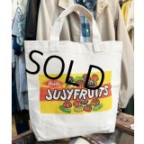 【ビンテージ】【JUJYFRUITS】【生成り】【トートバッグ】 
