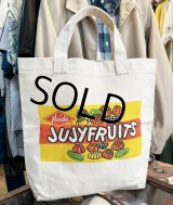【ビンテージ】【JUJYFRUITS】【生成り】【トートバッグ】 