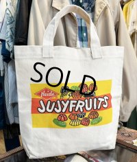 【ビンテージ】【JUJYFRUITS】【生成り】【トートバッグ】 