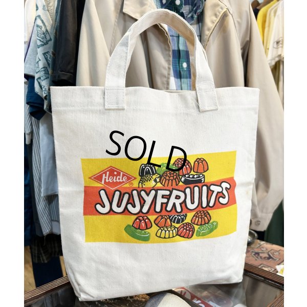 画像1: 【ビンテージ】【JUJYFRUITS】【生成り】【トートバッグ】 
