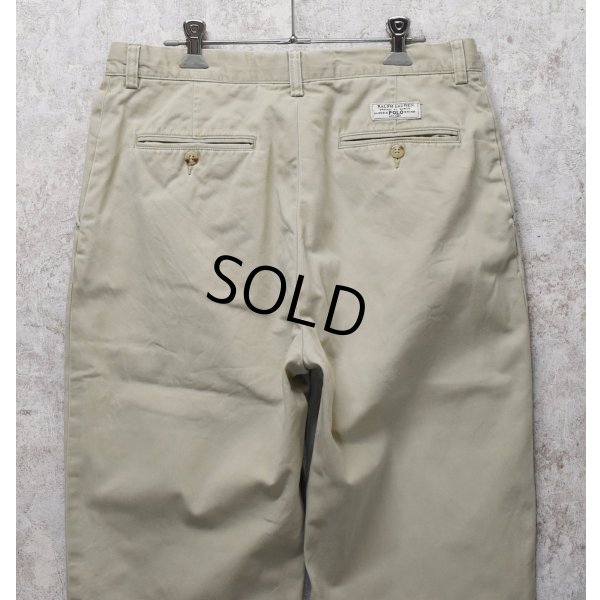 画像4: 【ラルフローレン】POLO RALPH LAUREN【Prospect Pant】プロスペクトパンツ【ベージュ】【コットンパンツ】【32×30】 