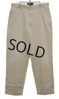 【ラルフローレン】POLO RALPH LAUREN【ベージュ】【philip pant】フィリップパンツ【コットンパンツ】【34×32】 