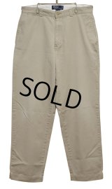 【ラルフローレン】POLO RALPH LAUREN【ベージュ】【philip pant】フィリップパンツ【コットンパンツ】【34×32】 