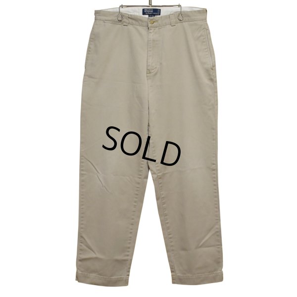 画像1: 【ラルフローレン】POLO RALPH LAUREN【ベージュ】【philip pant】フィリップパンツ【コットンパンツ】【34×32】 