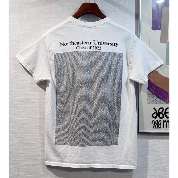 画像3: 【ビンテージ】Northeastern University【ノースイースタン大学】【白】【カレッジTシャツ】【サイズＭ程度】 