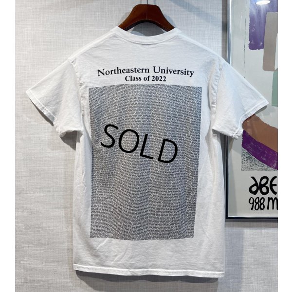 画像3: 【ビンテージ】Northeastern University【ノースイースタン大学】【白】【カレッジTシャツ】【サイズＭ程度】 