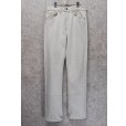 画像2: 90’ｓ【USA製】ビンテージ【LEVI'S】【リーバイス505】５０５ 白【デニムパンツ】【ホワイトデニム】【32ｘ32】<br> (2)