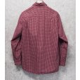 画像3: 90’ｓ〜【ビンテージ】【エディーバウアー】【赤ｘ白ｘ黒】チェック柄【コットンボタンダウンシャツ】【サイズＳ】<br> (3)