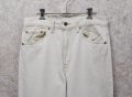 90’ｓ【USA製】ビンテージ【LEVI'S】【リーバイス505】５０５ 白【デニムパンツ】【ホワイトデニム】【32ｘ32】 