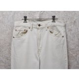 90’ｓ【USA製】ビンテージ【LEVI'S】【リーバイス505】５０５ 白【デニムパンツ】【ホワイトデニム】【32ｘ32】 