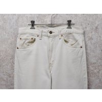 90’ｓ【USA製】ビンテージ【LEVI'S】【リーバイス505】５０５ 白【デニムパンツ】【ホワイトデニム】【32ｘ32】 