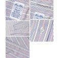 画像2: ~90's USA製【ビンテージ】【ブルックスブラザーズ】Brooks Brothers【RELAXED FIT】【紺ｘ赤ｘ黄色】【マルチストライプ】コットン【ボタンダウンシャツ】【16 1/2-5】<br> (2)