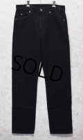 【USA製】【ビンテージ】【LEVI'S】【リーバイス５０５】505【黒】【デニムパンツ】ブラックデニム【34×32】 