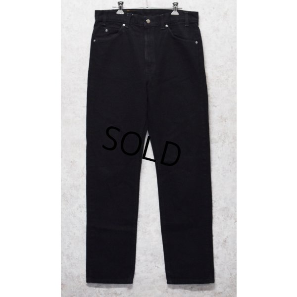 画像1: 【USA製】【ビンテージ】【LEVI'S】【リーバイス５０５】505【黒】【デニムパンツ】ブラックデニム【34×32】 
