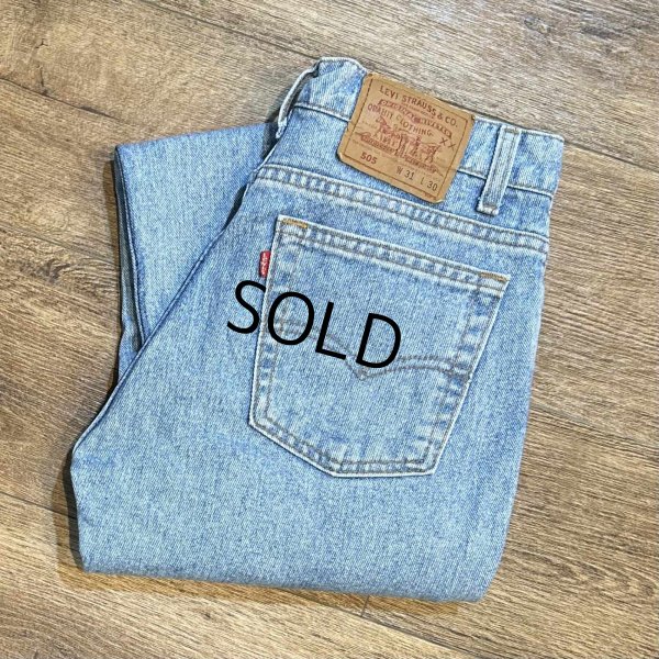 画像1: 90's【USA製】ビンテージ【LEVI'S】【リーバイス５０５】505【デニムパンツ】【31ｘ30】 