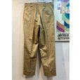 画像3: デッドストック 【40's】【ビンテージ】U.S.ARMY【米軍実物】M-45【45カーキ】４５カーキ【チノパンツ】ダブルステッチ【片玉縁】【３４Ｘ３３】<br> (3)