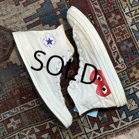 【プレイコムデギャルソン】【コンバース】【CONVERSE】【ＣＴ７０】【白】【ハイカット】【サイズ 28.5ｃｍ】【US10】 