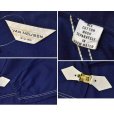 画像2: デッドストック【60's】【ビンテージ】【ヴァンヒューゼン】【VAN HEUSEN】【紺地】【クリップ】【ブルゾン】【サイズM】<br> (2)