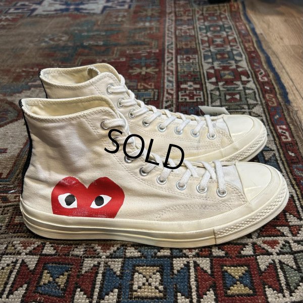 画像7: 【プレイコムデギャルソン】【コンバース】【CONVERSE】【ＣＴ７０】【白】【ハイカット】【サイズ 28.5ｃｍ】【US10】 