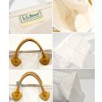 画像3: 【ビンテージ】【L.L.bean】【エルエルビーン】【レザーハンドル】 ログキャリー カスタムトートバッグ 【キャンバス】ガイドステッチ【トートバッグ】【キャンパストート】<br> (3)