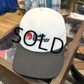 デッドストック ~90's USA製【ビンテージ】【K-Products】ケープロダクト【白×黒】Duke Energy【企業ロゴ】【ベースボールキャップ】 