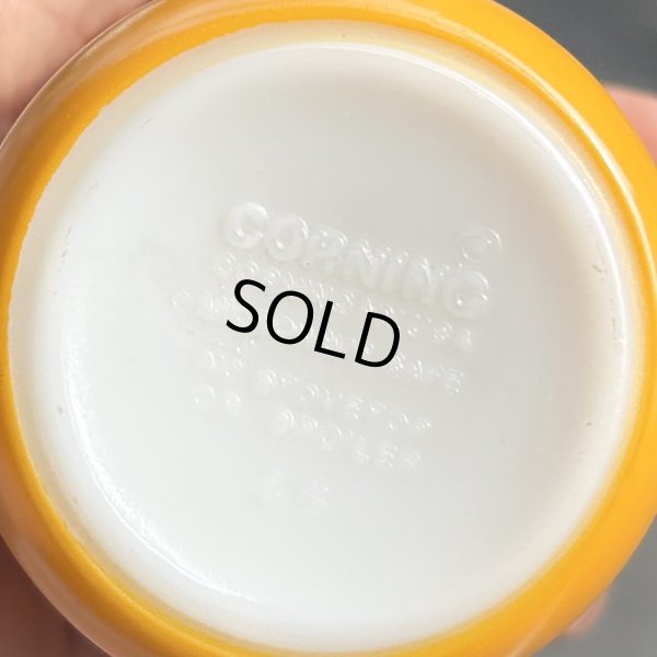 画像3: 【アンティーク】【ビンテージ】【PYREX】 【オールドパイレックス】【CORNING】【コーニング】【オレンジ】【マグカップ】 