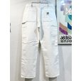 画像5: 程度良好!! USA製【ビンテージ】【カーハート】ダブルニー【carhartt】【白】ワークパンツ【ペインターパンツ】Loose Original Fit【33ｘ30】<br> (5)