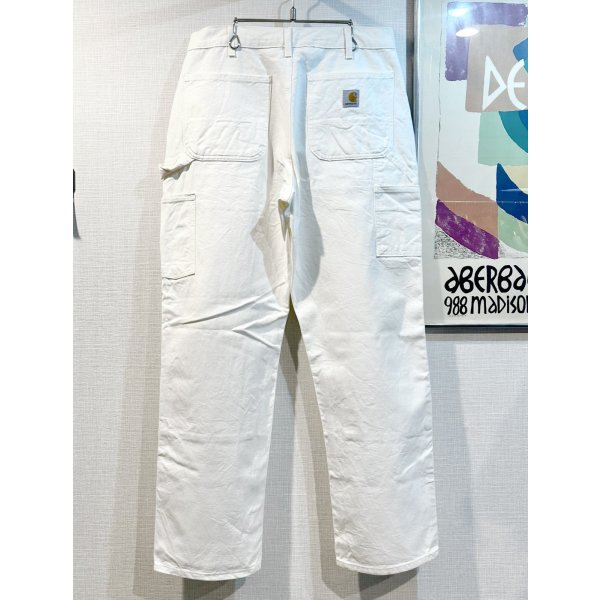 画像5: 程度良好!! USA製【ビンテージ】【カーハート】ダブルニー【carhartt】【白】ワークパンツ【ペインターパンツ】Loose Original Fit【33ｘ30】 