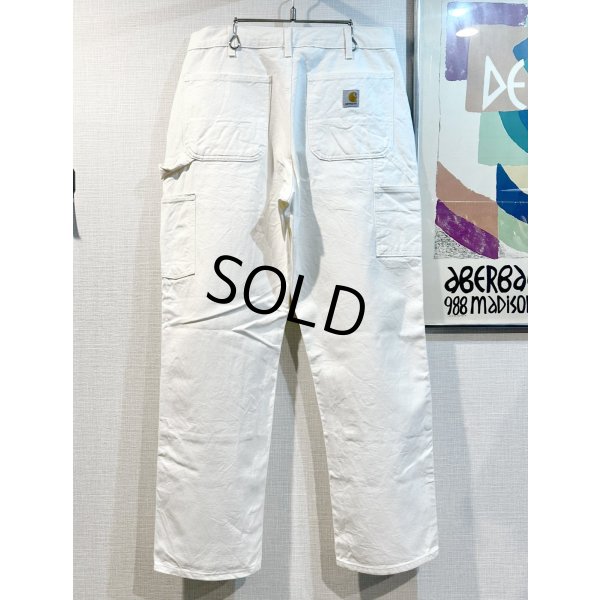画像5: 程度良好!! USA製【ビンテージ】【カーハート】ダブルニー【carhartt】【白】ワークパンツ【ペインターパンツ】Loose Original Fit【33ｘ30】 