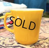 【アンティーク】【ビンテージ】【PYREX】 【オールドパイレックス】【CORNING】【コーニング】【オレンジ】【マグカップ】 