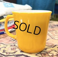 【アンティーク】【ビンテージ】【PYREX】 【オールドパイレックス】【CORNING】【コーニング】【オレンジ】【マグカップ】 