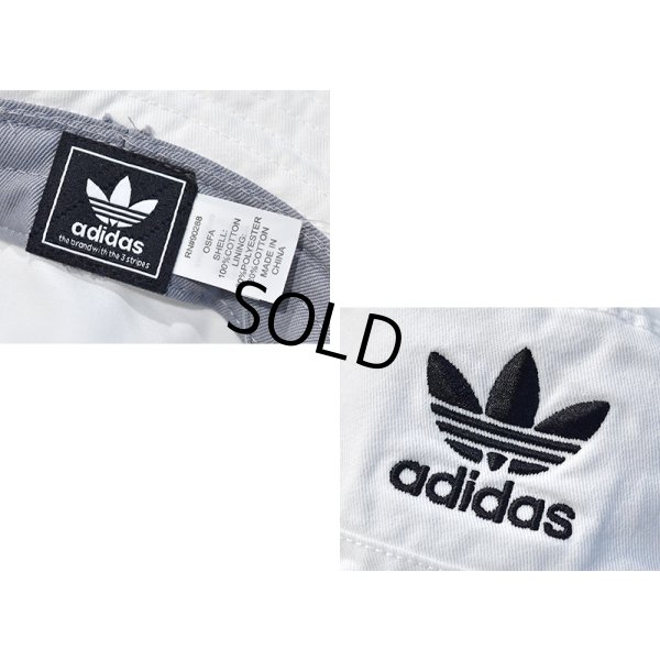 画像3: 【ビンテージ 】【adidas】【アディダス】【白】トレフォイルロゴ【バケットハット】【約62.5cm程度】