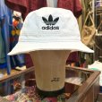 画像2: 【ビンテージ 】【adidas】【アディダス】【白】トレフォイルロゴ【バケットハット】【約６２．５ｃｍ程度】<br> (2)