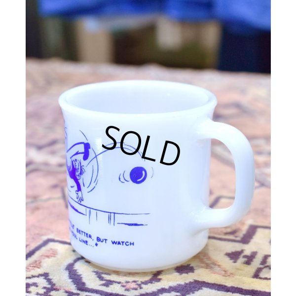 画像3: 【Fire King】【ファイヤーキング】【Anchor Hocking】アンカーホッキング【エスプリマグ】【プリントマグカップ】 