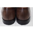画像4: 【ENGLAND製】BARNEYS NEW YORK【バーニーズニューヨーク】【別注】【ブラウン】【Vチップローファー】【10 1/2D】【28.5cm程度】<br> (4)