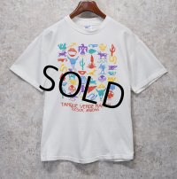 【90's】【USA製】【ビンテージ】【Hanes】ヘインズ【TANQUE VERDE RANCH TUCSON,ARIZONA】白【Tシャツ】【サイズL】 