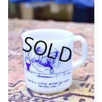 【Fire King】【ファイヤーキング】【Anchor Hocking】アンカーホッキング【エスプリマグ】【プリントマグカップ】 