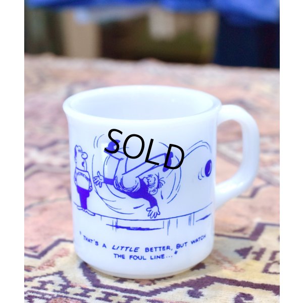 画像1: 【Fire King】【ファイヤーキング】【Anchor Hocking】アンカーホッキング【エスプリマグ】【プリントマグカップ】 