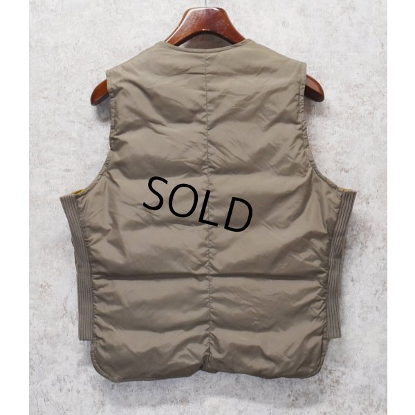 画像3: ~70's【ビンテージ】【Eddie Bauer】【エディーバウアー】バウアーダウン【ブラウンベージュ】ダウン【ダウンベスト】【サイズ42】 