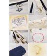 画像2: 【USA製】【ビンテージ】【KKA】【白ｘ紺】【キャンバス】【トートバッグ】<br> (2)