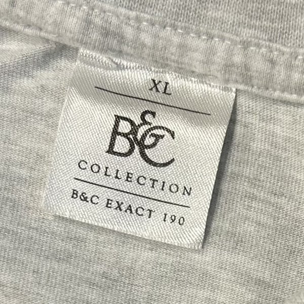 画像2: ビンテージ【B&C】オオカミプリント FINLAND【杢グレー】Tシャツ【サイズXL】 