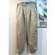 画像2: 〜90’ｓ USA製 ビンテージ【ラルフローレン】POLO RALPH LAUREN【ベージュ】【２タック】【コットンパンツ】チノパン【36X30】<br> (2)