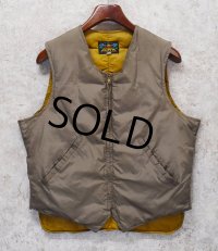 ~70's【ビンテージ】【Eddie Bauer】【エディーバウアー】バウアーダウン【ブラウンベージュ】ダウン【ダウンベスト】【サイズ42】 
